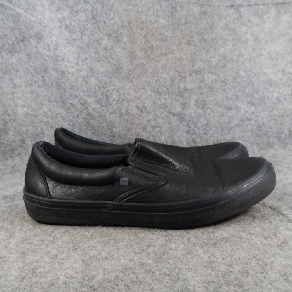 Shoes for Crews Womens 10.5 Casual Slip On Sneaker Slip Resistant Black Comfort
